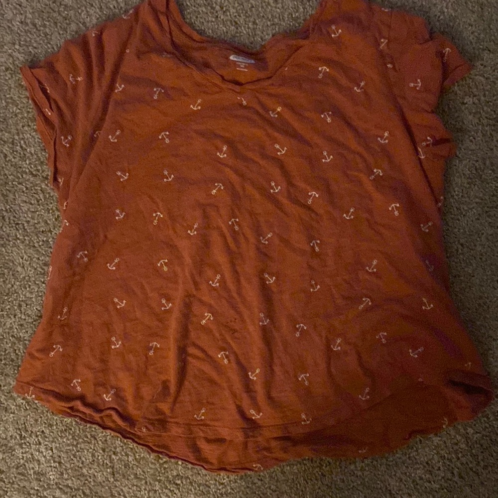 Anchor signs shirt